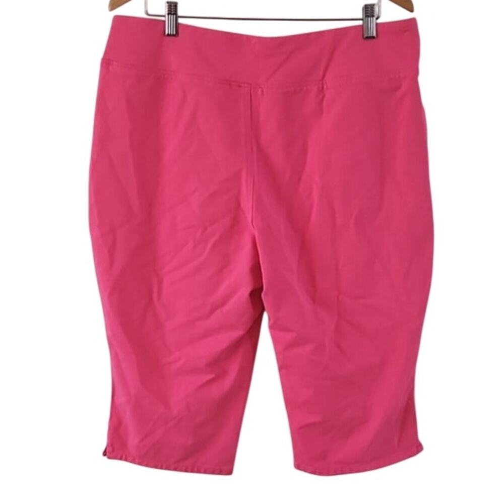 Dream Jeans Women Large Short Pink Capri Pants w/ Decorative rhinestone heart - Picture 6 of 6